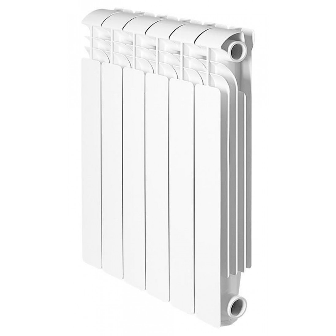 Радиатор алюминиевый Global ISEO бок. подкл. 500 - 2 секции