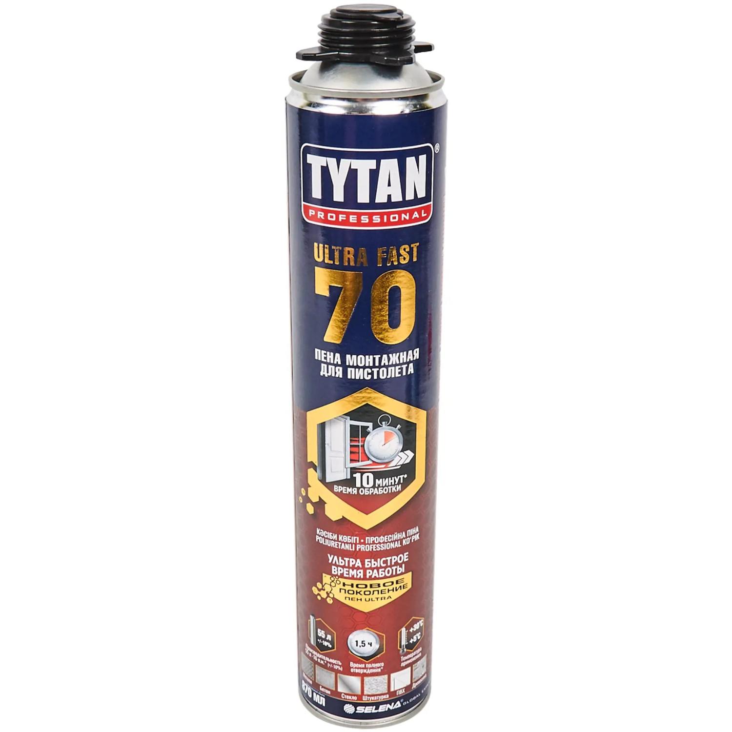 Пена монтажная проф. TYTAN Professional Ultra 70 870 мл.