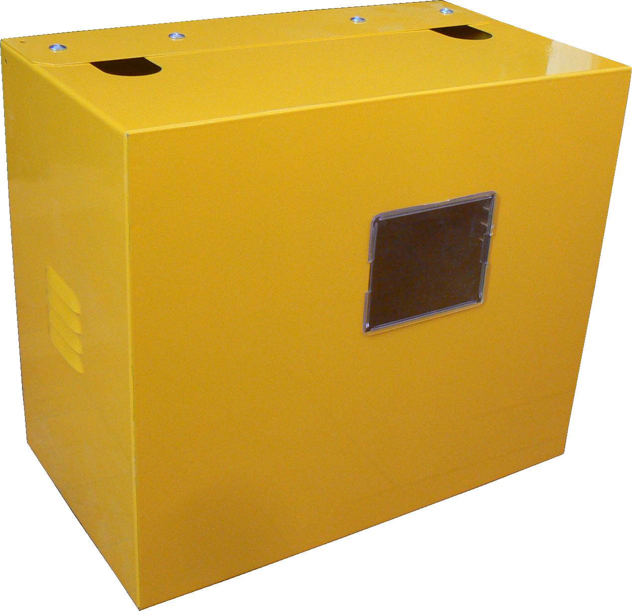 Защитный ящик для счетчиков G6 (352*202*306) разборный стальной меж.осев. 250мм