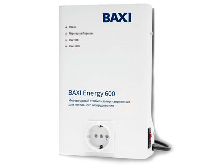 Baxi Energy 600 инверторный стабилизатор для котел.оборудования