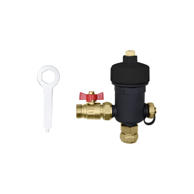 ROMMER Магнитный сепаратор шлама для настенных котлов НР 3/4"x НГ 3/4"