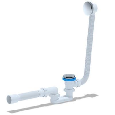 Обвязка на ванну 1 1/2*40*50 плоск с вып. click-clack и переливом ANI EC055 Обвязка на ванну 1 1/2*40*50 плоск с вып. click-clack и переливом ANI EC055