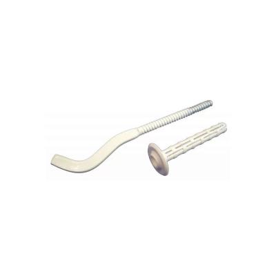 Кронштейн штыревой плоский с дюбелем 9*220 мм