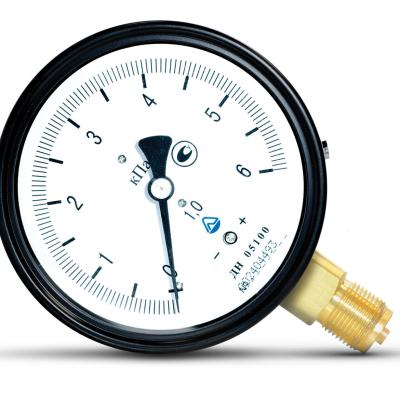 Манометр (напоромер) тип:HM (0-6 кПА) радиальный, корпус 100 мм, мех нерж.сталь, резьба М20*1,5, кл.