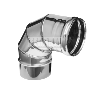 Колено угол 90* (430/0,5 мм) 3 секции Ф140