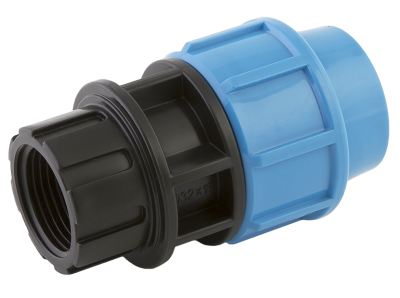 Муфта переход. ПЭ с внутр.труб.рез. 32х3/4