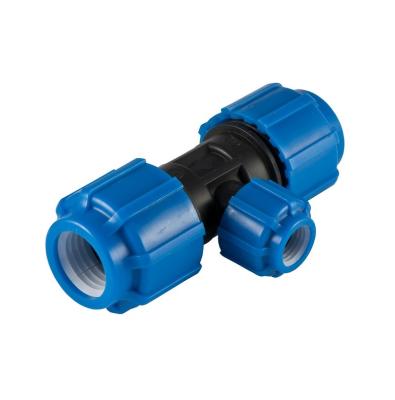 Тройник ПЭ перех. 25х20х25 