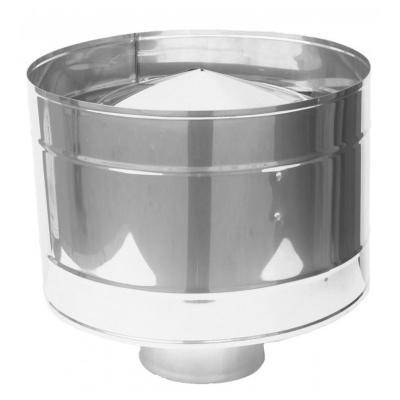 Зонт-Д с ветрозащитой (AISI 430/0.5мм) d-110мм