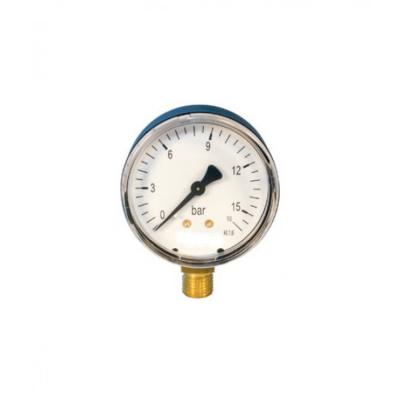 Манометр радиальный (вертик.) 10" бар