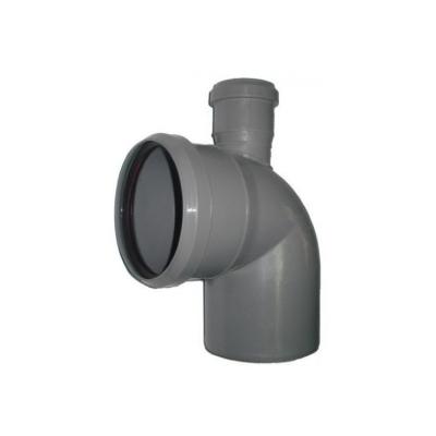 Отвод 110х87*с выходом на 50 (прямой)