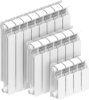 Радиатор алюминиевый RIFAR ALUM 200 - 8 секций