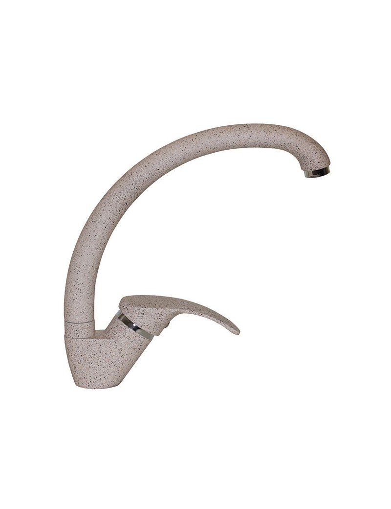 Смеситель для кухни 35к MIXLINE ML-GS02(302) песочный высок.излив 