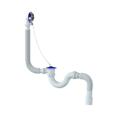 Обвязка на ванну 1 1/2*40 с нерж. вып. и перел с гофрой 40*40/50 S32 UNICORN (пробка+цепочка) Обвязка на ванну 1 1/2*40 с нерж. вып. и перел с гофрой 40*40/50 S32 UNICORN (пробка+цепочка)