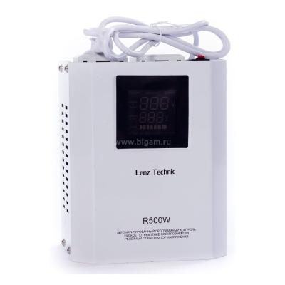 Lenz Technic R1000W  автоматический стабилизатор напряжения Wall Mount 4 relays input 140-270V white