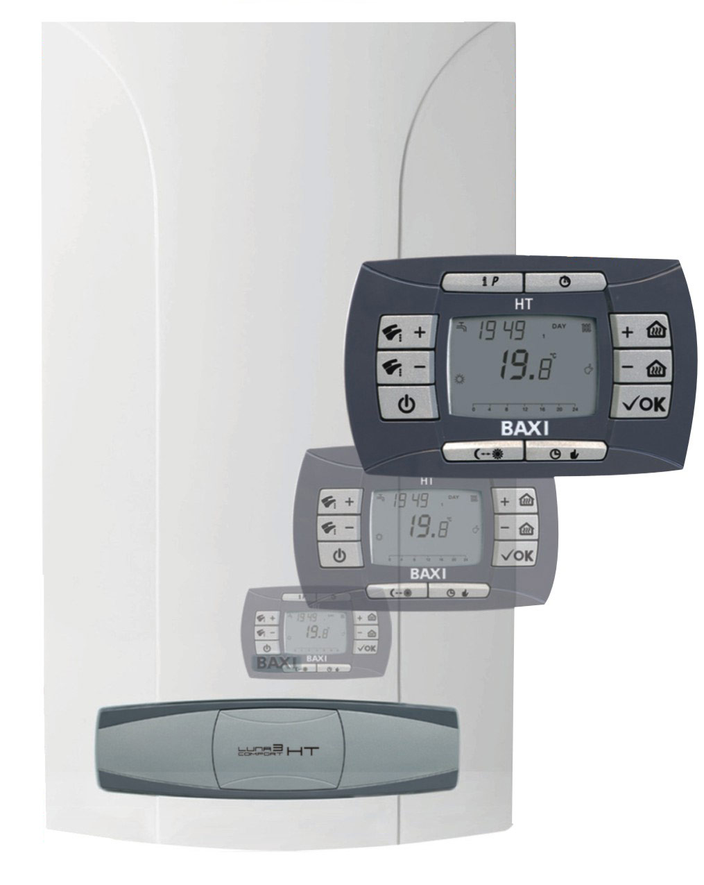 Котел газовый настенный Baxi NUVOLA-3 Comfort 280 i