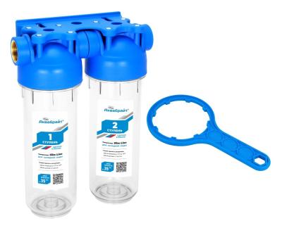 Магистральный фильтр двойной SLIM LINE АБФ-2 3/4