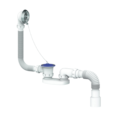 Обвязка на ванну 1 1/2*40 с вып. и переливом (50 см) , плоский с гофрой 40*40/50 S12 UNICORN Обвязка на ванну 1 1/2*40 с вып. и переливом (50 см) , плоский с гофрой 40*40/50 S12 UNICORN