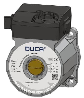 Насос циркуляционный Duca VPWR 6,7/2A (аналог Wilo INTVACL 15/5-2)  Насос циркуляционный Duca VPWR 6,7/2A (аналог Wilo INTVACL 15/5-2)