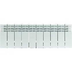 Радиатор биметаллический STOUT TITAN 350 боковое подключение 6 секций