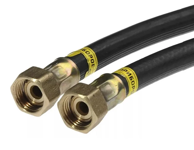 Подводка для газа полимерная 3/4",L-1,5м г/г