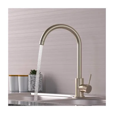 Смеситель для кухни 35k MIXLINE MLSS-0303 трубчатый излив