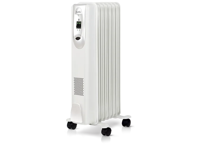Радиатор масляный Ballu Comfort BOH/CL-07WRN 1500 (7 СЕКЦИЙ)
