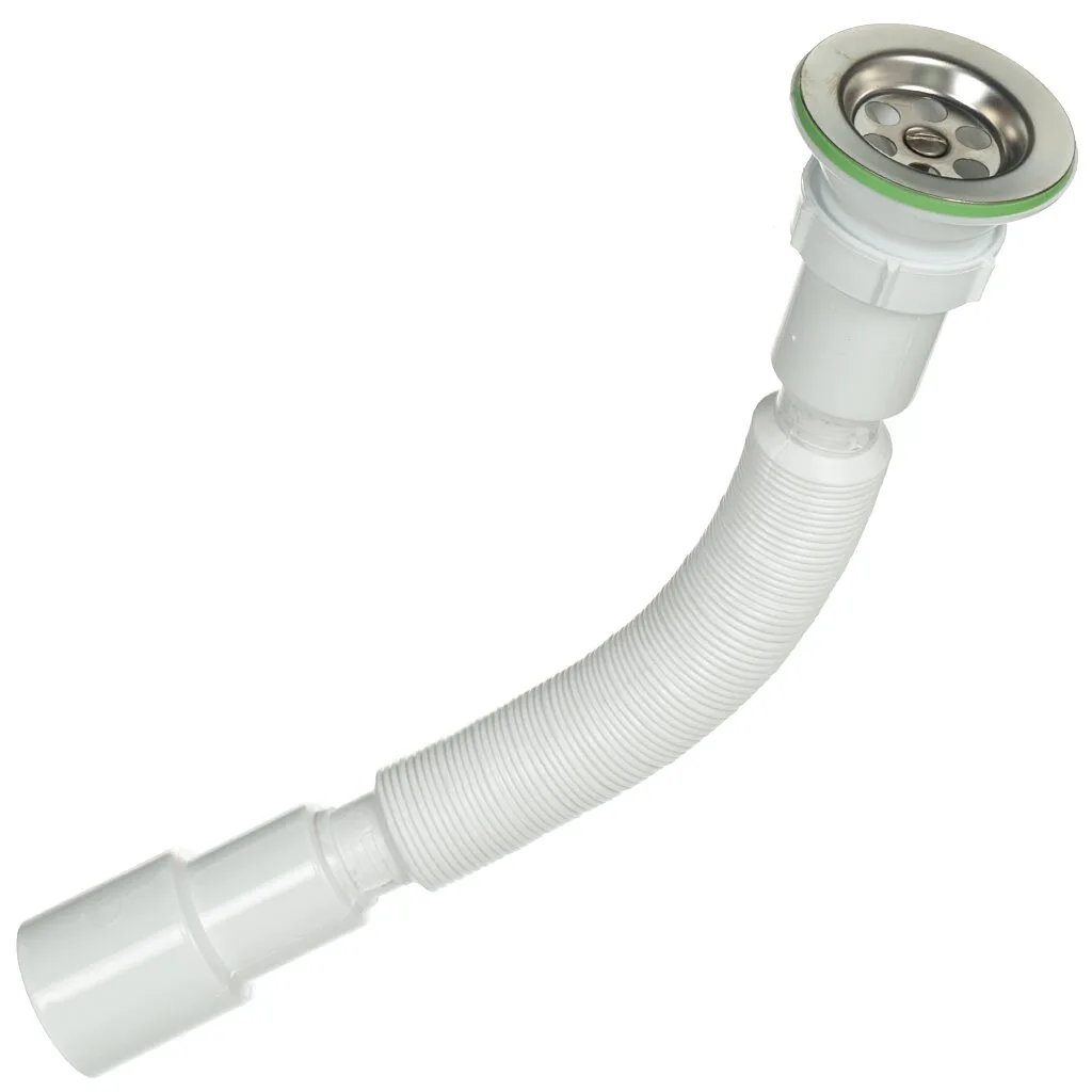 Гофросифон 1 1/2"*40*50 F103-AK Акватер (800 мм)